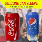 Akkeel Direct Beer Can Covers, Beer Sleeve, Can Cover with Easy On & Off Design - Perfect for Outdoor Parties, Parks, Travel, Beach & Sporting Event – Ultimate Solution to Hide a Beer – Pack of 6 - Image 3